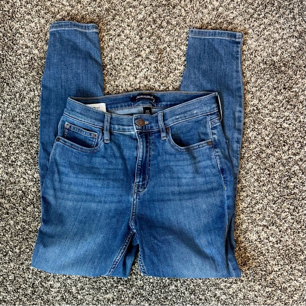 Calvin Klein Denim Blue Skinny Jeans